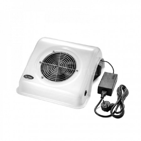 Вытяжка для настольного маникюра Air Max Pro N2 (Белая)  A-4